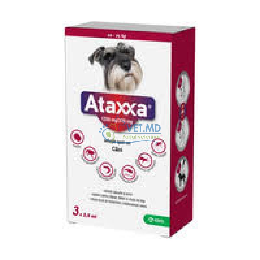 Antiparazitar extern pentru caini 10-25 Kg Ataxxa